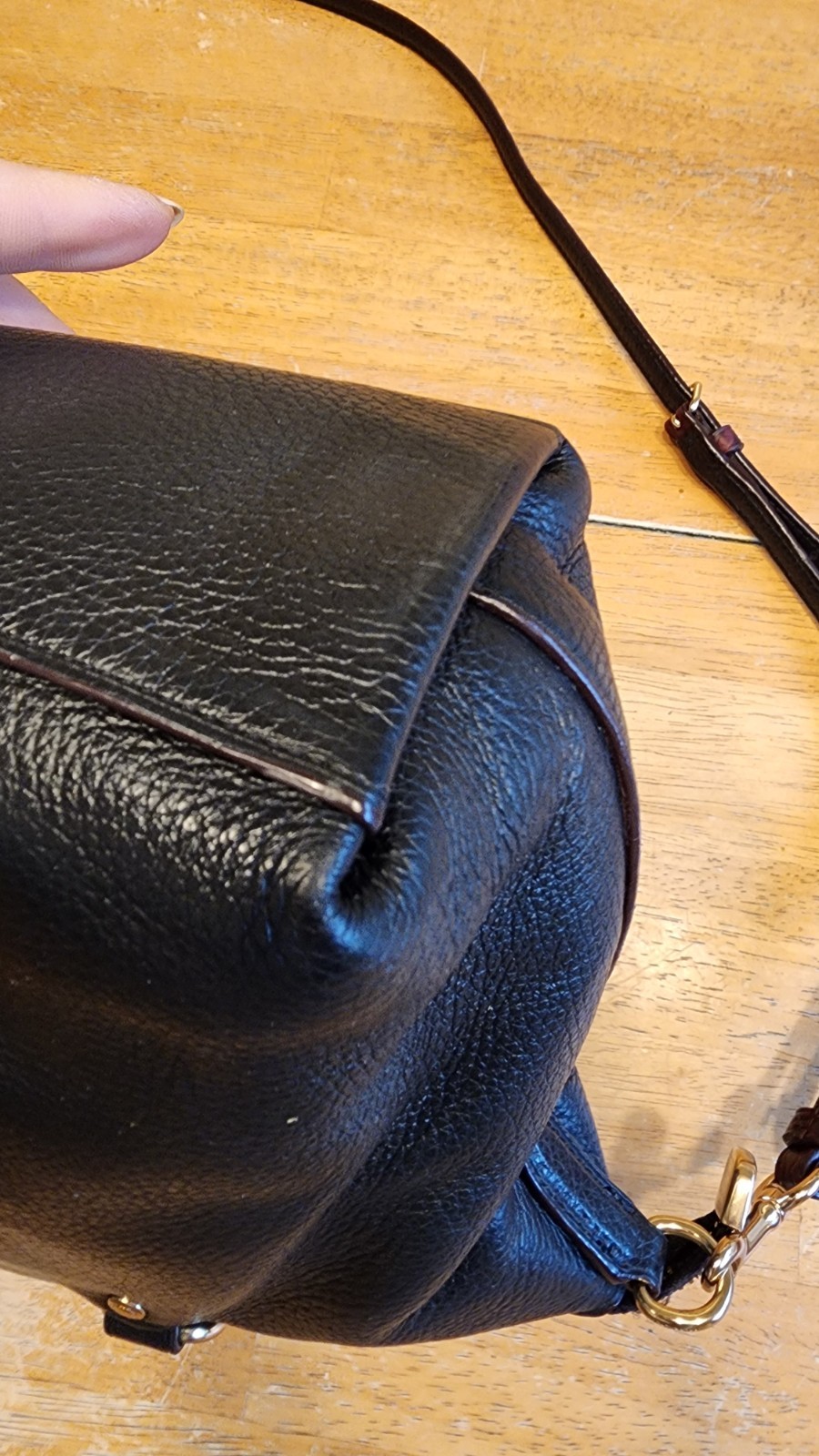 Coach Mini Emma Python Accent Satchel Shoulder Ba… - image 8