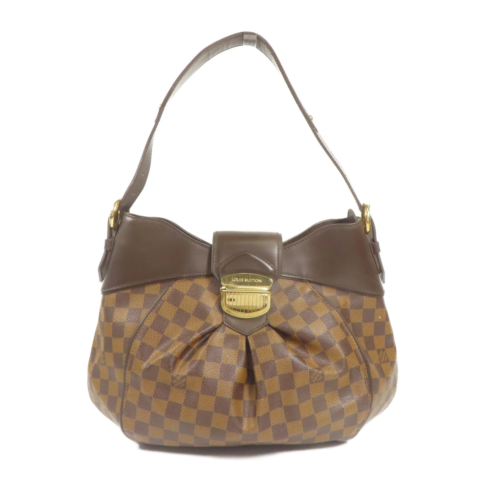LOUIS VUITTON（LV） Borsa a tracolla Louis Vuitton LV GHW Sistina MM N41541 marrone damier