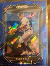 2023 Prizm Luke Gold Blue Ice #80