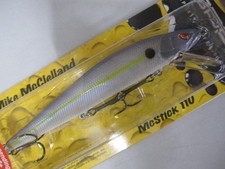 SPRO MC Stick 110 #01 Blue Bandit New SPRO Microphone Stick Jerkbait Lure