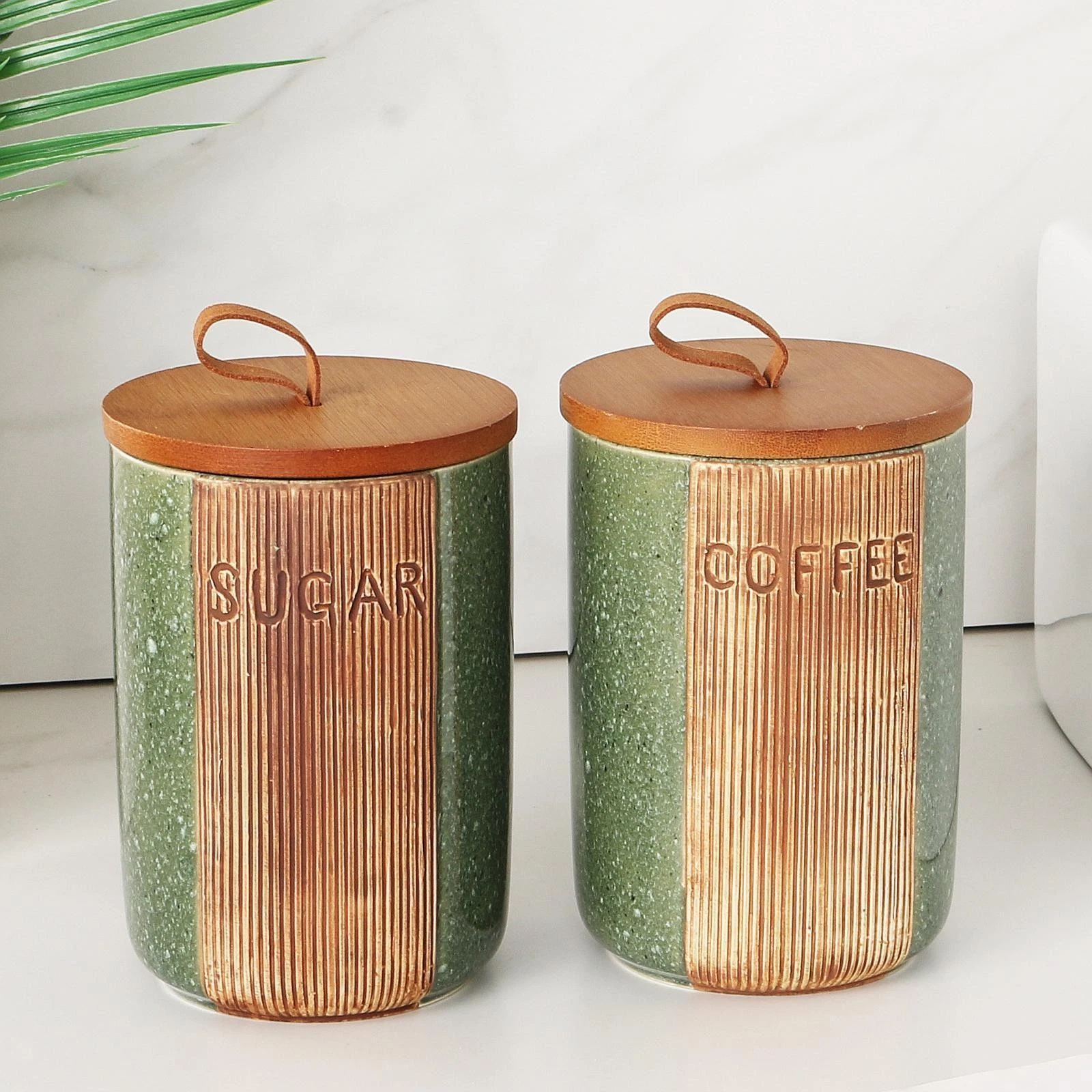 Kitchen Canister Ceramic Food Ceramic Jar Kitchen Jar Farmhouse Modern
Opens in a new window or tab