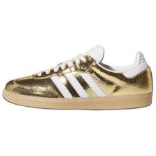 adidas Wmns Samba OG 'Cracked Metallic Pack - Gold'size 7- KI5719