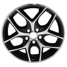2015-2018 Ford Focus 17 Machined Black Oem Factory Wheel Rim Fm5j1007ba 2015-2018 Ford Focus 17 Machined Black Oem Factory Wheel Rim Fm5j1007ba