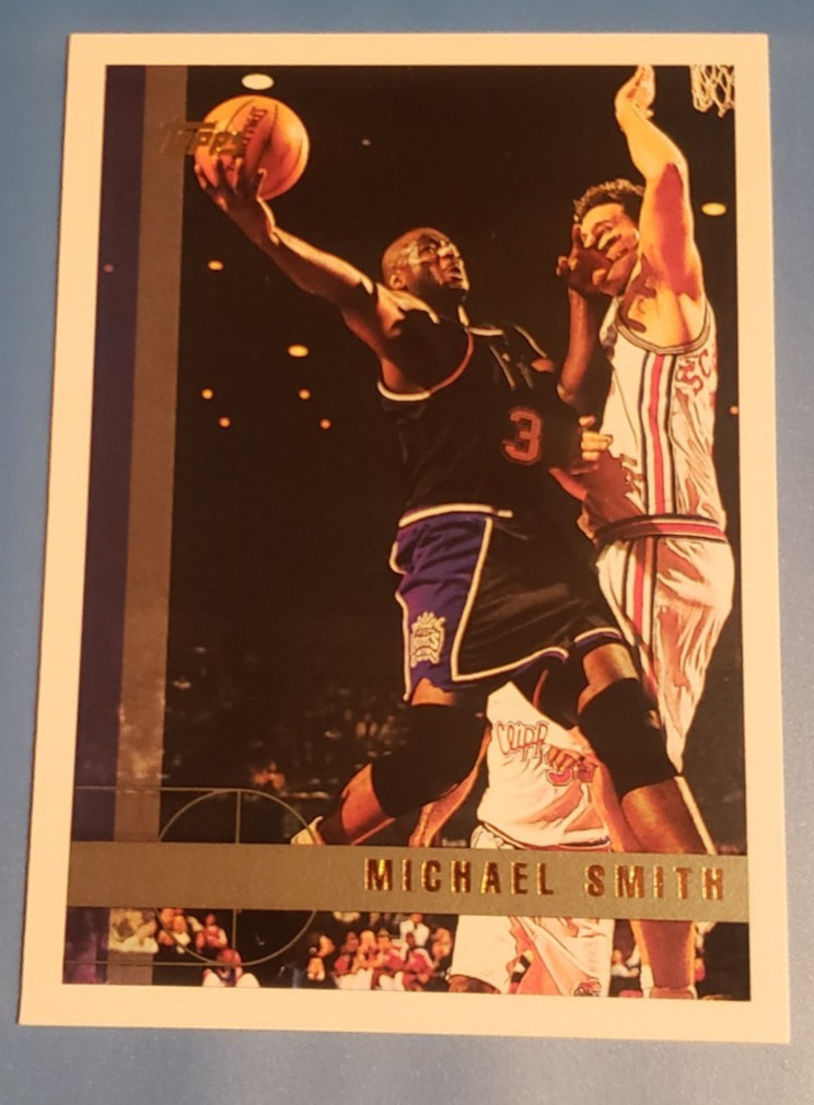 1997 Topps #83 Michael Smith F Sacramento Kings     ***40% off 2+