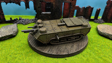 Saint-Chamond French Early Version WW1 Tank Plastic Model Kit 1:100-1:35