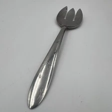 Mar-Crest MCF1 Starburst Serving Fork Stainless Flatware USA Atomic MCM