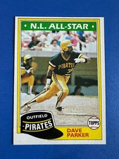 1981 Topps #640 DAVE PARKER N.L. ALL-STAR * NM- MT or BETTER * A1126429