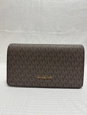 Image of Michael Kors Jet Set Item East West Shoulder Crossbody Bag MK Brown