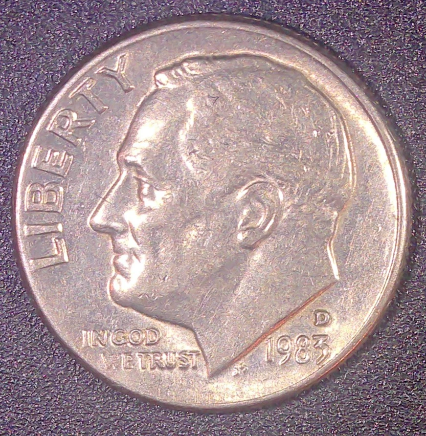 Roosevelt Dime 1983 US Coin Errors for sale | eBay