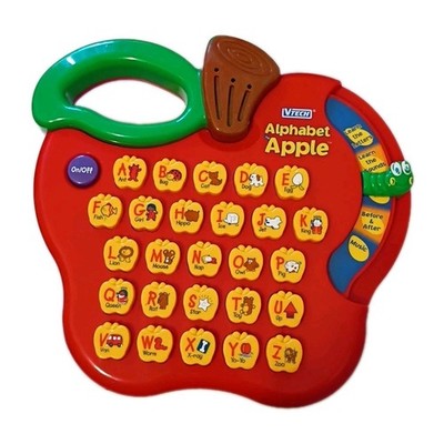VTech Alphabet Apple Learning Letter Sound Music Phonics Beginning Reader 