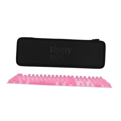  Raised Keyboard Cover for Long Nails   Fits Logitech MX Keys COTTON CANDY PINK