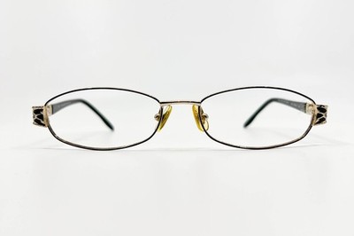 Marchon Eyeglasses Frames TRES JOLIE 173 033 Purplish Gray Rectangular 51-17-135