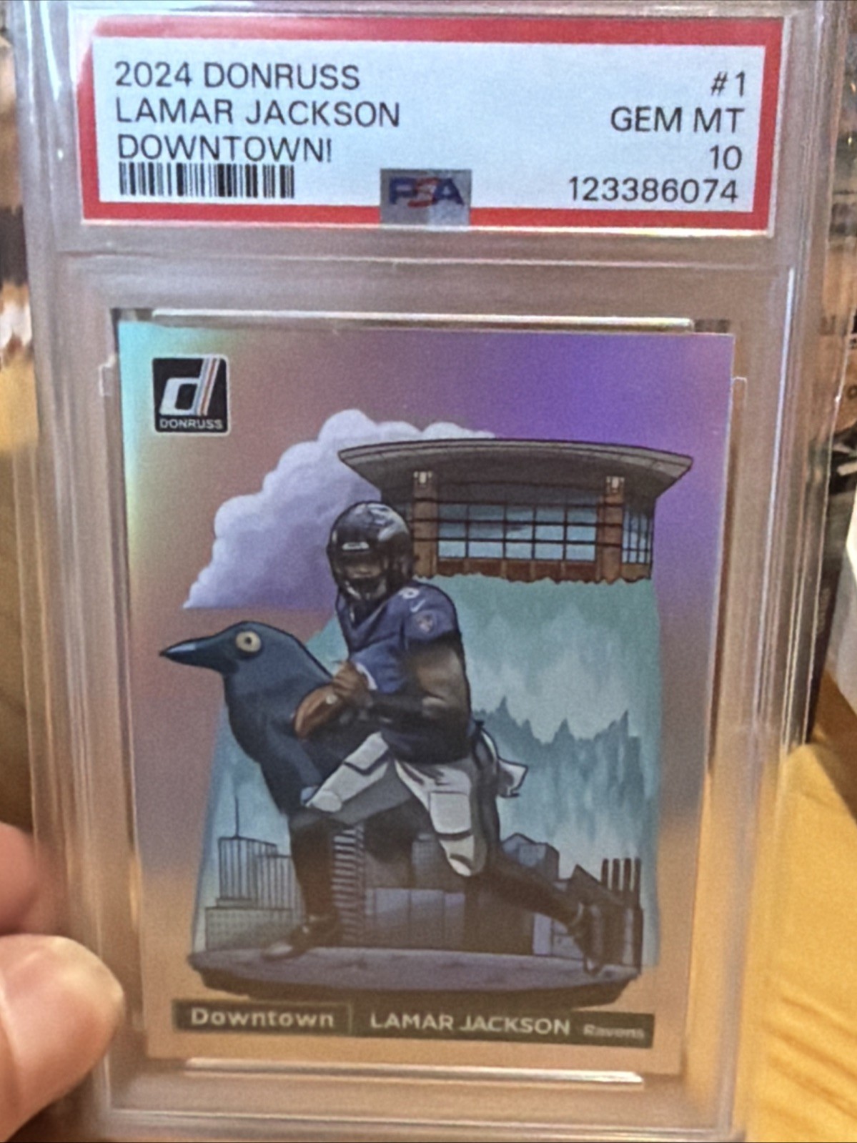 2024 Panini Donruss - Downtown! Lamar Jackson #1