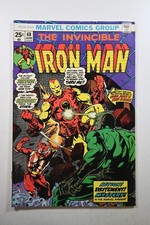 Iron Man #68 (Marvel Comics 1974) FN Condition! MVS intact! ink on right edge