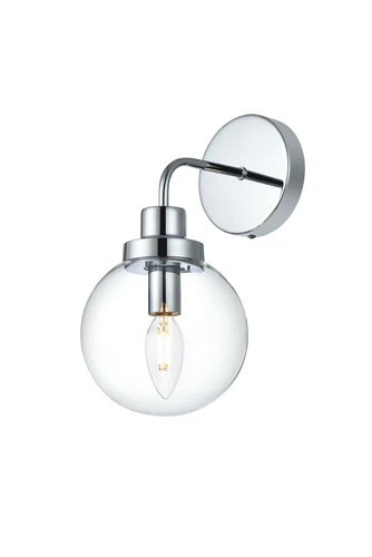 Living District Hanson 6" Wall Sconce In Chrome - Picture 3 of 8