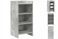 Regal Betongrau 40X36X80 Cm Holzwerkstoff