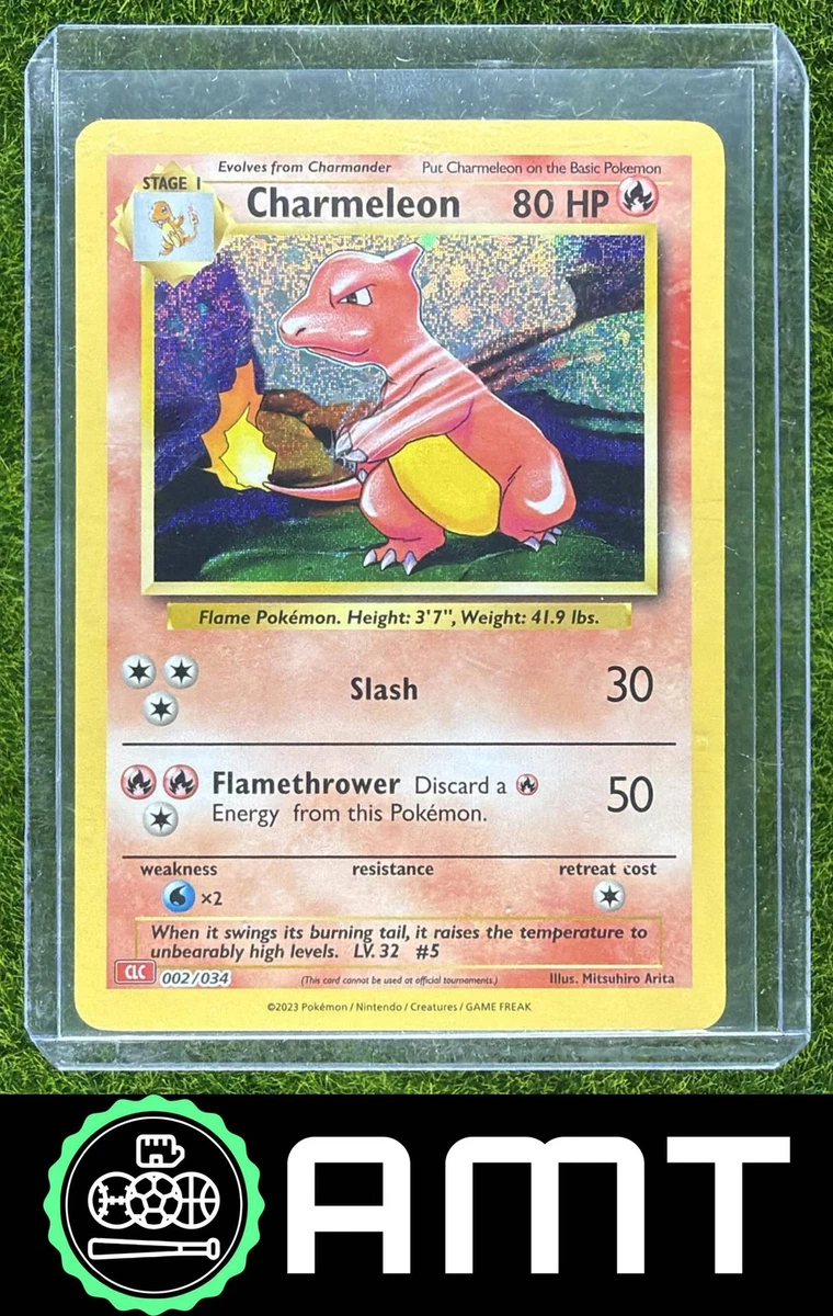 25+ Charmeleon 002/034 Trading Card Game Classic for sale