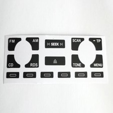 Für Audi A4 B6 B7 A6 A2 A3 Radio Klimaanlage Knopf Reparatur Aufkleber Aufkleber