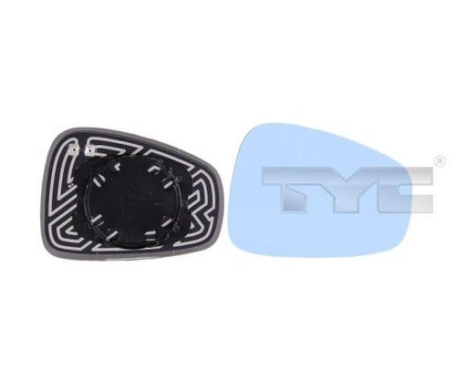 TYC Mirror Glass, outside mirror 301-0029-1