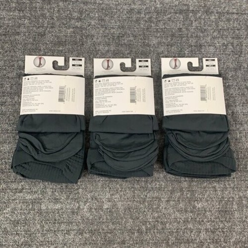 Hanes Perfect Socks Knee Highs Size 2 Grey Opaque Enhanced Toe 6 Pairs New - Picture 3 of 24