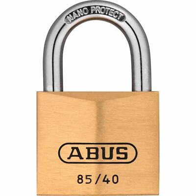Messing Hangschloß 40mm Schlösser Schloss Verschließen Türen Sicherheit TOP NEU