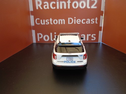Personalizzato Motormax Police 1/24 Rock Hill, SC Police 2022 Ford Nuove Marche - Foto 4 di 15