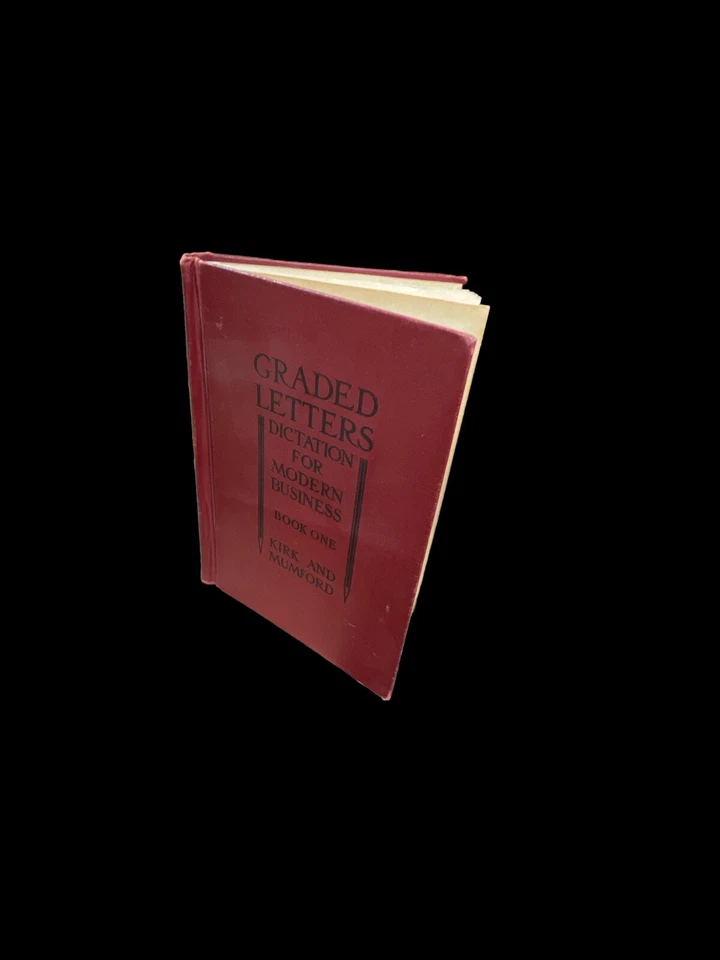 Graded Letters Dictation For Modern Business Book 2 Kirk & Mumford 1932 Winston - Image 2 of 3