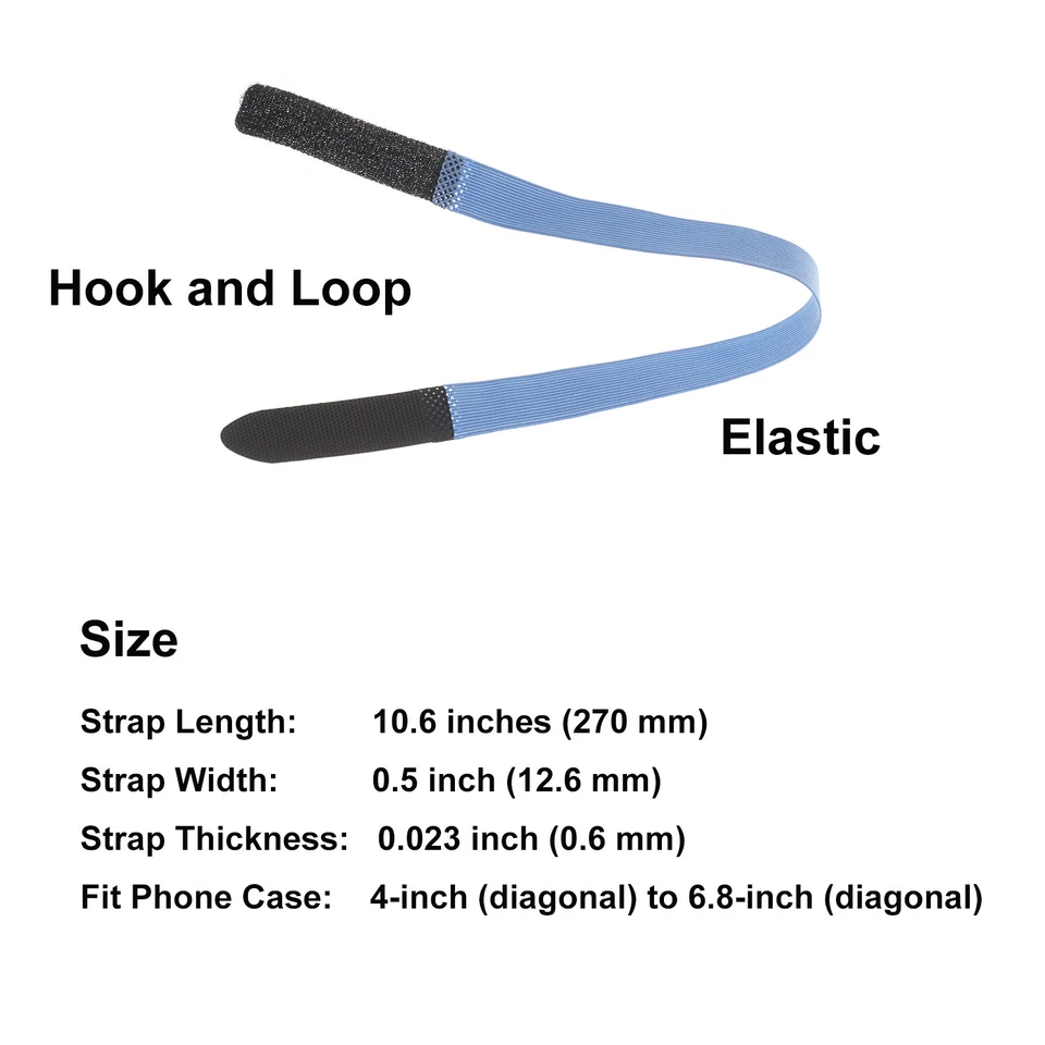 TFY Security Elastic Phone Hand Finger Grip, Phone Holder, fit Most Case - 2PCS - Image 3 of 4