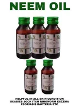 ANTI SCABIES KILLS SCABIES MITES AND EGGS COMPLETE ERADICATION OIL 5 BOTTLE PACK
