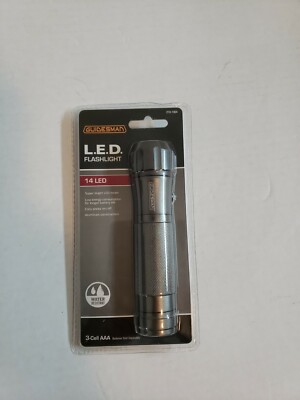 Lot De 2 Lampes Torches LED Guidesman - 14 & 21 LED - Aluminium