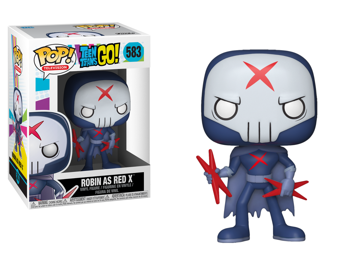 Robin as Red X Funko Pop! Television 583 Teen Titans Go! Pop Vinyl