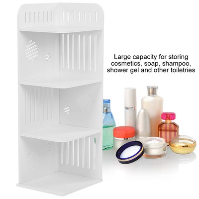4 Tier Corner Wall Shelves Bathroom Corner Storage Display Rack