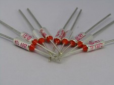 RY Sicherungstemperatur Thermo 250V 10A 130C 266F Axial 10 AMP 130°C 266°F TF 130