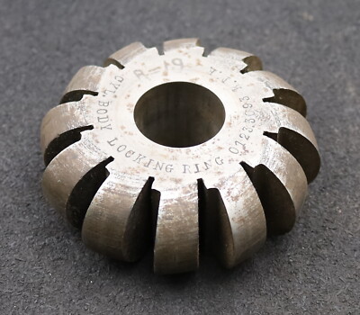Halbrund-Formfräser konvex Radiusfräser Radius 19mm Ø103x38xØ32mm hinterdreht
