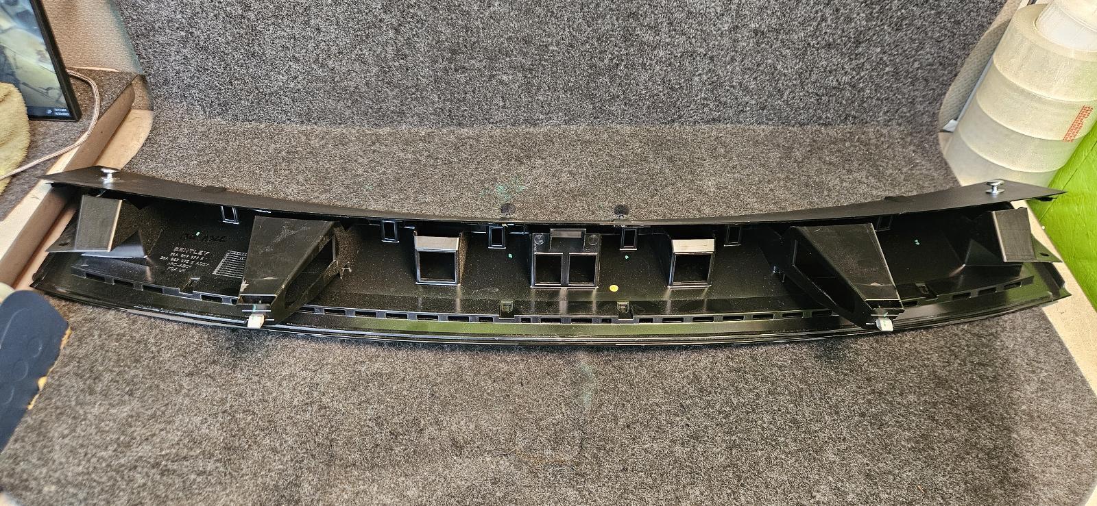 BENTLEY BENTAYGA Rear Lower Trunk Hatch Gate Tailgate Trim 36A867977E
