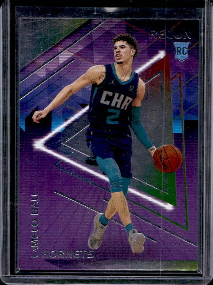 2020-21 Recon Lamelo Ball Holo Rookie RC #102 Hornets