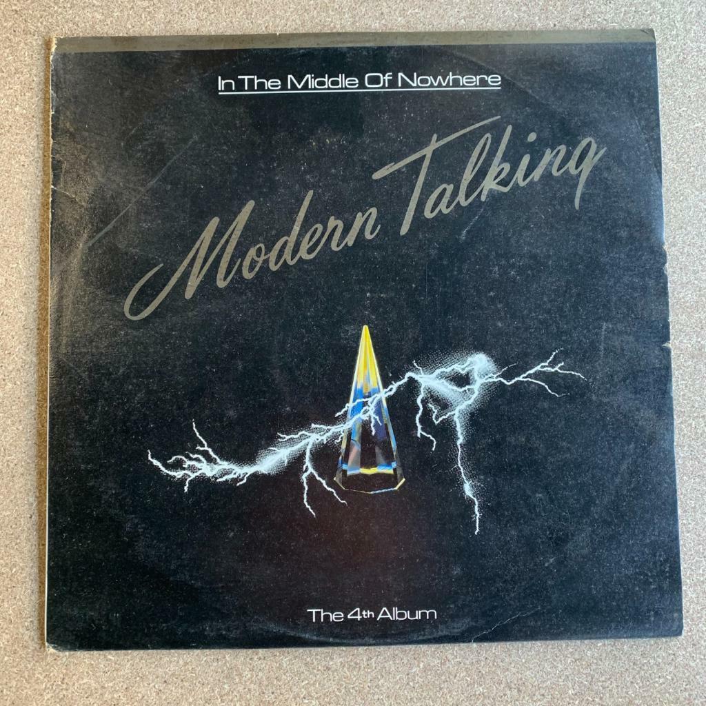 Modern Talking ‎– In The Middle Of Nowhere - The 4th Album [1986] Vinyl LP  Pop