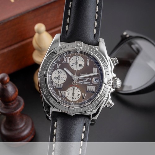 Breitling Cockpit Chronomat Chronograph Edelstahl Automatik Ref. A13358