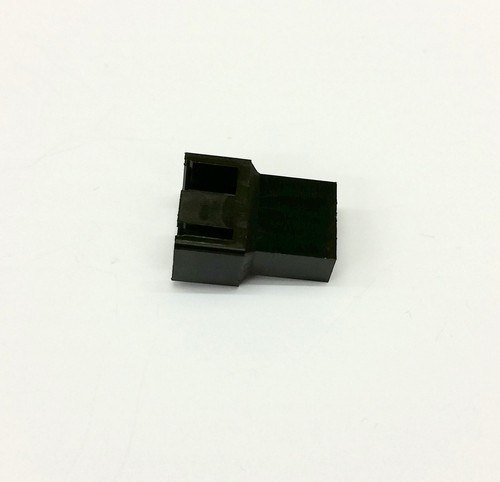 PK OF 10 - MALE 4 PIN FAN POWER CONNECTOR - BLACK INC PINS - 第 3/4 張圖片