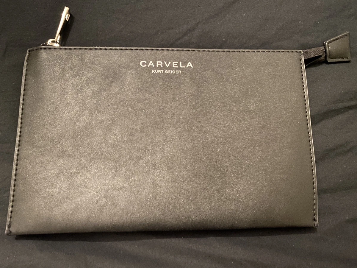 Carvela grey clutch bag hotsell