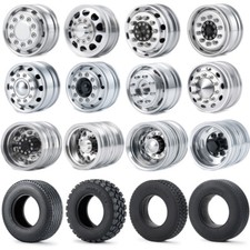 Vorderseite Rückseite Felgen Reifen Für 1/14 RC TAMIYA Tractor Truck RC Cars