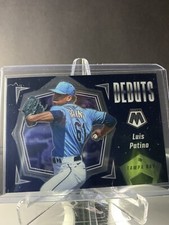 Luis Patino PD 11 2021 Panini Mosaic Baseball Debuts Insert Rays