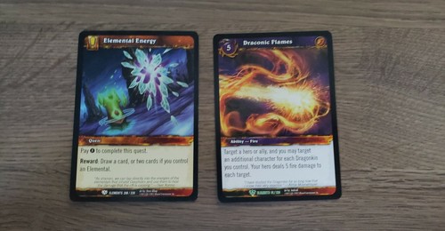 World of Warcraft WoW TCG War of the Elements Cards /220 - YOU PICK - Picture 43 of 137