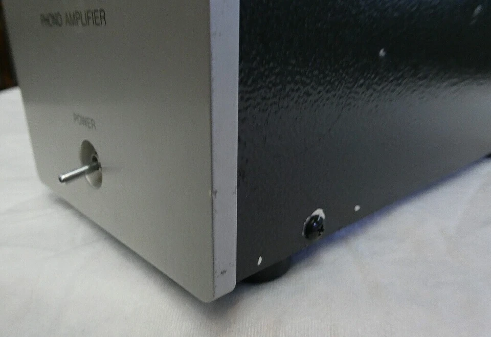 Amplificador ecualizador de fono SHELTER MODEL216 usando FET de Japón Foto 3 de 4