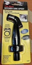 Danco 10345 9D000 Faucet Side Spray Head, BLACK NEW