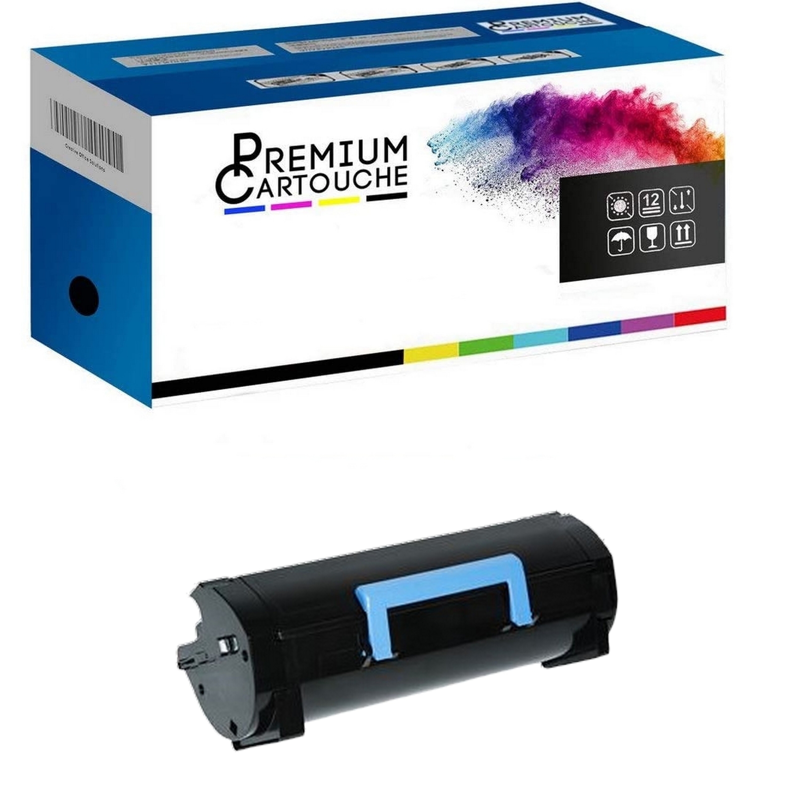 TNP44 Cartouche Premium Noir pour BIZHUB - Performance Laser Supérieure A6VK01H
