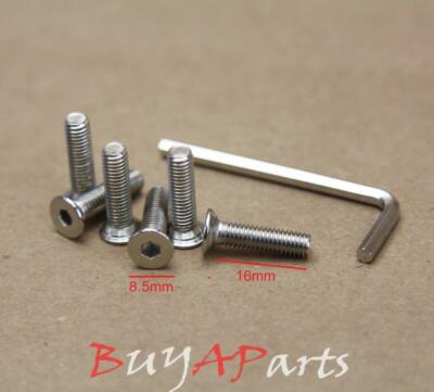 Chrome S/S Taper Steering Wheel Screw Bolt Kit Nardi Personal Sparco OMP Momo