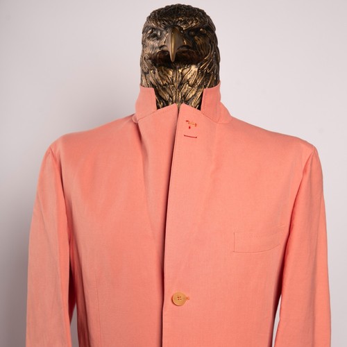 NWT $3250 ISAIA Cotton and Linen Semi-lined Sport Coat Pink 42US/52IT - Picture 6 of 20
