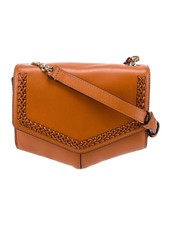 Nwot Sandro Camel Leather Crossbody Bag Lou Mm Curcuma Adjustable Strap Purse