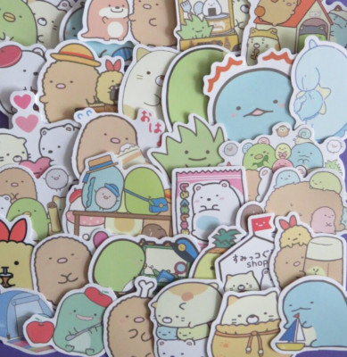 Wasserdichte japanische Anime-inspirierte Sumikko Gurashi Figur Vinyl-Aufkleber